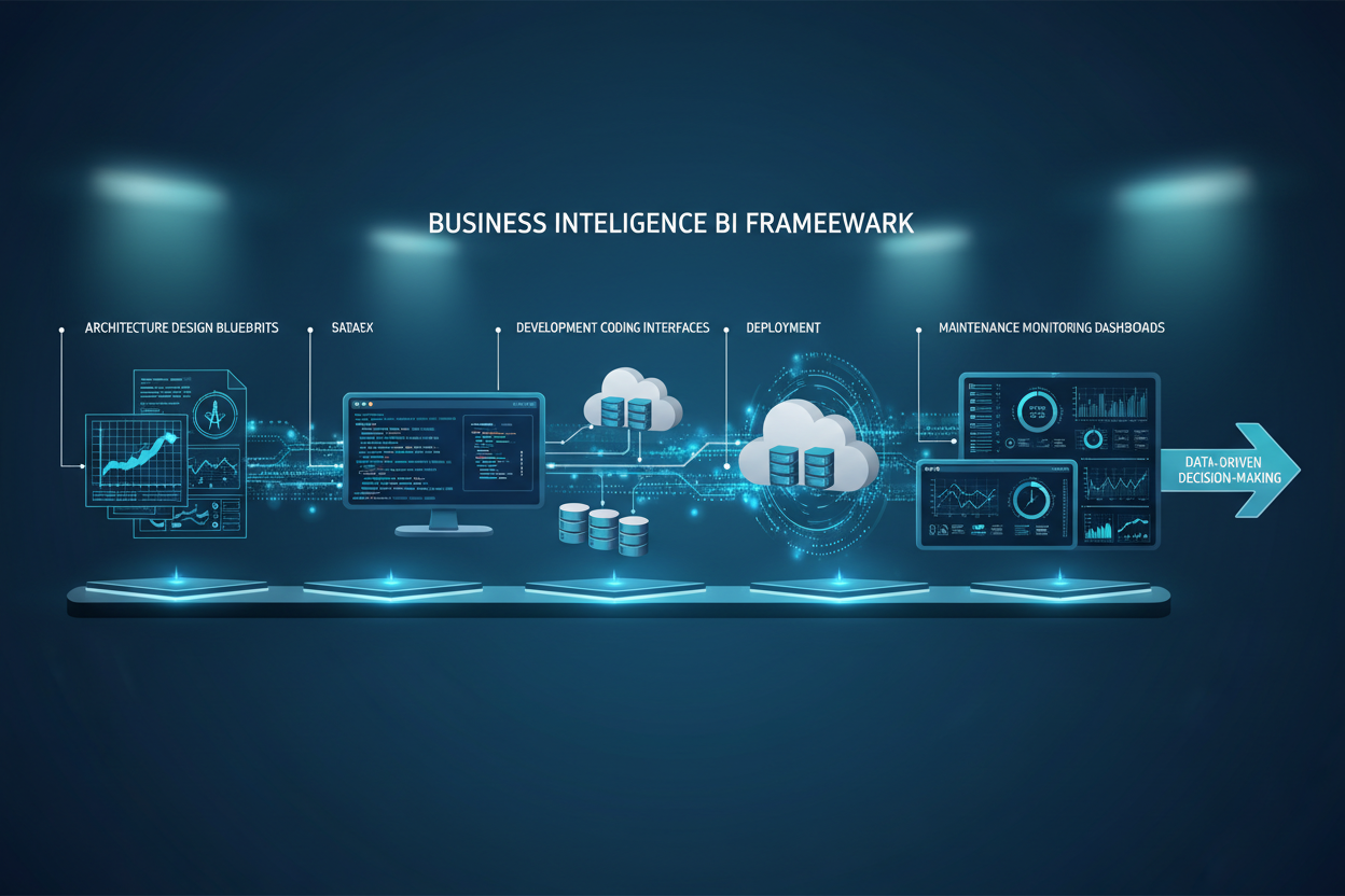 Our BI systems and framework services provide businesses with end-to-end solutions, from architecture design and development to deployment and maintenance, to help them build a robust and scalable BI infrastructure that supports their data-driven decision-making.